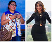 Antes y después de perder peso con Nano Slim