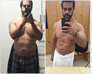 Antes y después de perder peso con Nano Slim