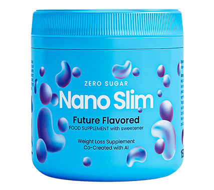 Bote de Nano Slim, batido de té verde matcha para la dieta keto
